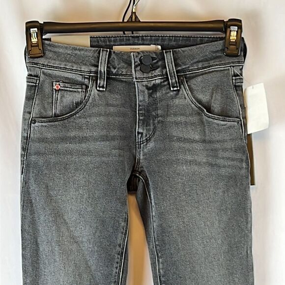 Hudson Jeans Collin Mid-Rise Skinny Jeans- Stone Grey- Size 24- NWT - Picture 3 of 12